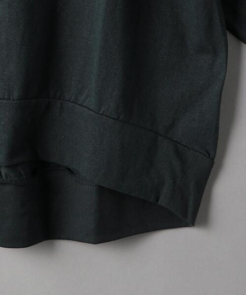 AMERICANA（アメリカーナ）の「＜Americana(アメリカーナ)＞ロングスリーブ Tシャツ -ウォッシャブル- :（Tシャツ/カットソー・レディース・グレー/ダークグレー/クリーム・FREE）」の4枚目の写真