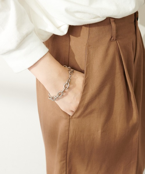 DISCOAT（ディスコート）の「セットアップタックショートパンツ（その他パンツ・レディース・ブラック/モカ/グレイッシュベージュ・FREE）」の15枚目の写真