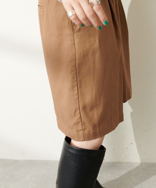 DISCOAT（ディスコート）の「セットアップタックショートパンツ（その他パンツ・レディース・ブラック/モカ/グレイッシュベージュ・FREE）」の19枚目の写真