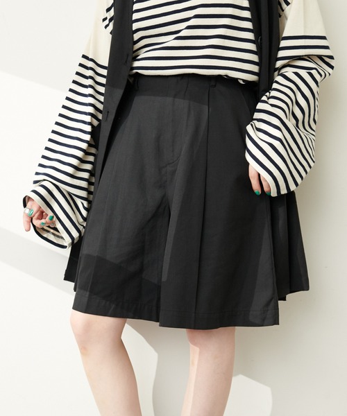 DISCOAT（ディスコート）の「セットアップタックショートパンツ（その他パンツ・レディース・ブラック/モカ/グレイッシュベージュ・FREE）」の14枚目の写真