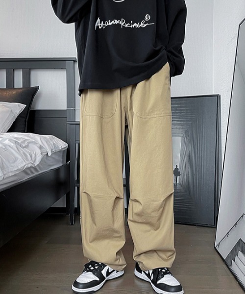 MGV(エムジーヴィー)の「ロールアップミリタリーパンツ(カーゴパンツ・メンズ・ベージュ/ブラック・MEDIUM/LARGE/X-LARGE)」の2枚目の写真