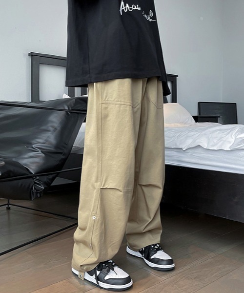 MGV(エムジーヴィー)の「ロールアップミリタリーパンツ(カーゴパンツ・メンズ・ベージュ/ブラック・MEDIUM/LARGE/X-LARGE)」の6枚目の写真