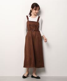 Per sist ence | Per sist ence/パーシエンス ポンチスウェード タック入りジャンパースカート(ジャンパースカート)