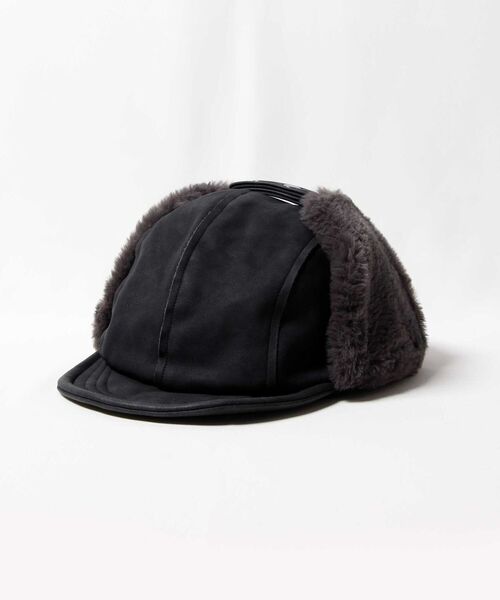 SUBLIME（サブライム）の「【SUBLiME/サブライム】PUフライトキャップ　＃SB213-0207（キャップ・レディース・ベージュ/ブラック・FREE）」の8枚目の写真