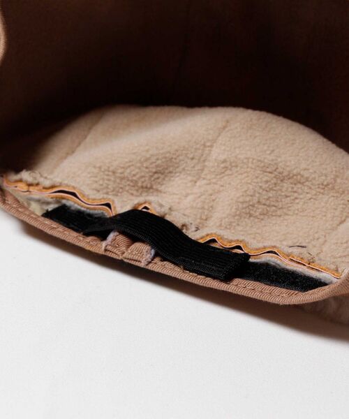 SUBLIME（サブライム）の「【SUBLiME/サブライム】PUフライトキャップ　＃SB213-0207（キャップ・レディース・ベージュ/ブラック・FREE）」の9枚目の写真