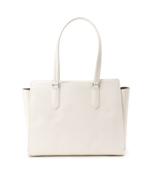 SHOO・LA・RUE（シューラルー）の「◆【フォーマル/入卒/抗菌】ビッグトート（トートバッグ・レディース・ブラック/サンドベージュ/ブラック系7/ナチュラル・00）」の7枚目の写真