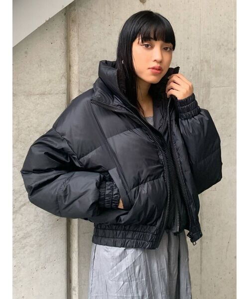 EMODA（エモダ）の「レイヤードショートダウン（ダウンジャケット