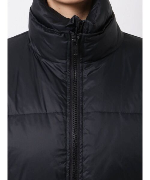 EMODA（エモダ）の「レイヤードショートダウン（ダウンジャケット/コート・レディース・アイボリー/パープル/ブラック・FREE）」の15枚目の写真