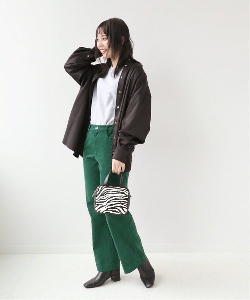 Simplicite（サンプリシテ）の「コールパンツ◆（その他パンツ・レディース・ライトグレー/グリーン/ブラック系その他・SMALL/MEDIUM）」の5枚目の写真