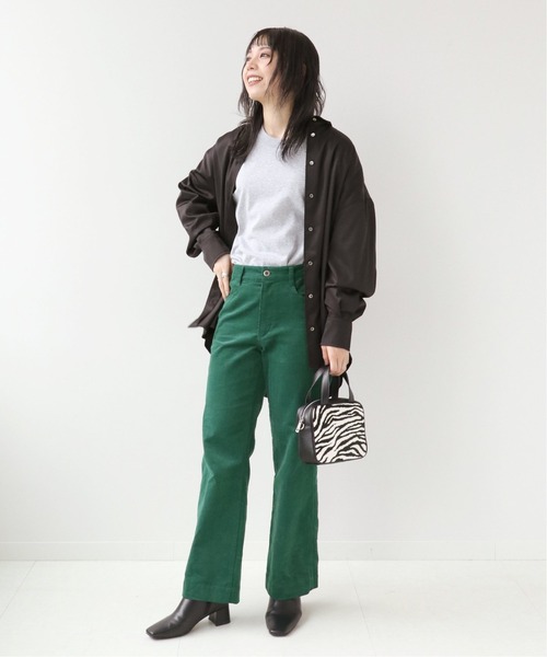 Simplicite（サンプリシテ）の「コールパンツ◆（その他パンツ・レディース・ライトグレー/グリーン/ブラック系その他・SMALL/MEDIUM）」の17枚目の写真