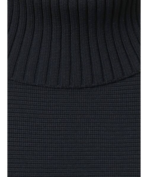 MURUA（ムルーア）の「BIGタートルニットプルオーバー（ニット/セーター・レディース・ブラック/ブルー/ブラウン/モカ/アイボリー・FREE）」の10枚目の写真