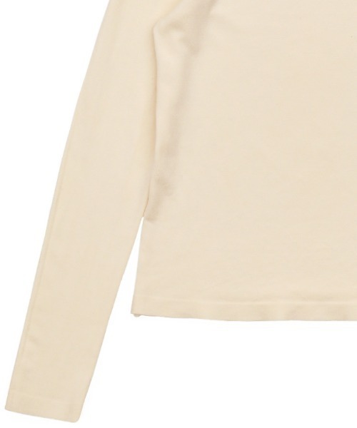 select MOCA（セレクトモカ）の「2021 AW ハイネックストレッチトップス（Tシャツ/カットソー・レディース・ブラック/レッド/アイボリー/チャコール・FREE）」の18枚目の写真