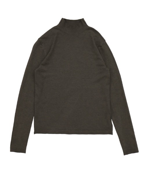 select MOCA（セレクトモカ）の「2021 AW ハイネックストレッチトップス（Tシャツ/カットソー・レディース・ブラック/レッド/アイボリー/チャコール・FREE）」の15枚目の写真