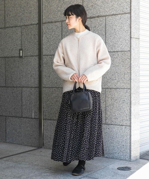 かぐれ（カグレ）の「ボアジップカーディガン（カーディガン/ボレロ