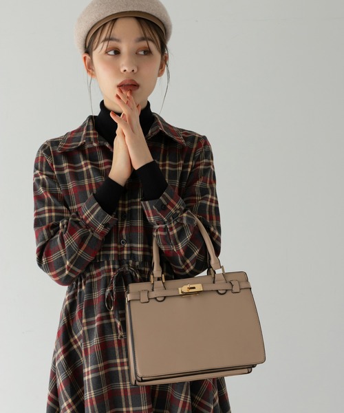 Edit Sheen（エディットシーン）の「フィッシュテールチェックシャツワンピース（シャツワンピース・レディース・ネイビー/レッド・MEDIUM）」の17枚目の写真