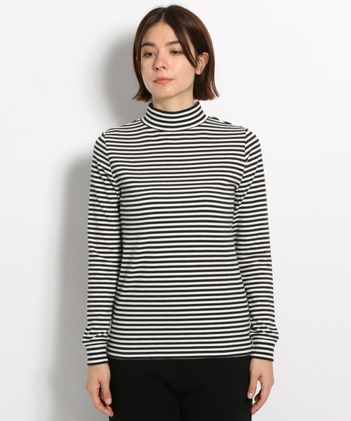 niko and...（ニコアンド）の「ウォームジンジャーハイネックプルオーバー（Tシャツ/カットソー・レディース・オフホワイト/ホワイト/ブラック・LARGE/MEDIUM）」の5枚目の写真