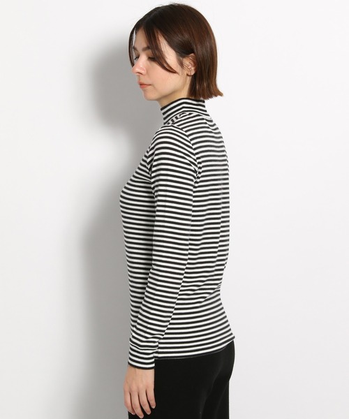 niko and...（ニコアンド）の「ウォームジンジャーハイネックプルオーバー（Tシャツ/カットソー・レディース・オフホワイト/ホワイト/ブラック・LARGE/MEDIUM）」の6枚目の写真