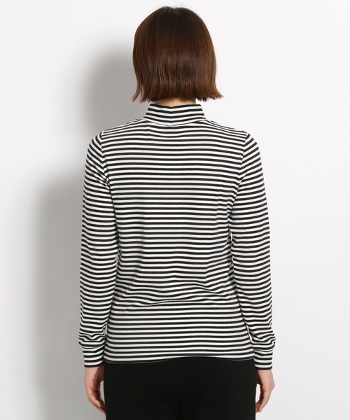 niko and...（ニコアンド）の「ウォームジンジャーハイネックプルオーバー（Tシャツ/カットソー・レディース・オフホワイト/ホワイト/ブラック・LARGE/MEDIUM）」の7枚目の写真