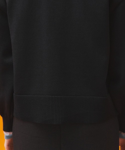 PUBLIC TOKYO(パブリックトウキョウ)の「エンブロイダリーフリンジニット(ニット/セーター・レディース・ブラック/ベージュ/アイボリー・FREE)」の18枚目の写真