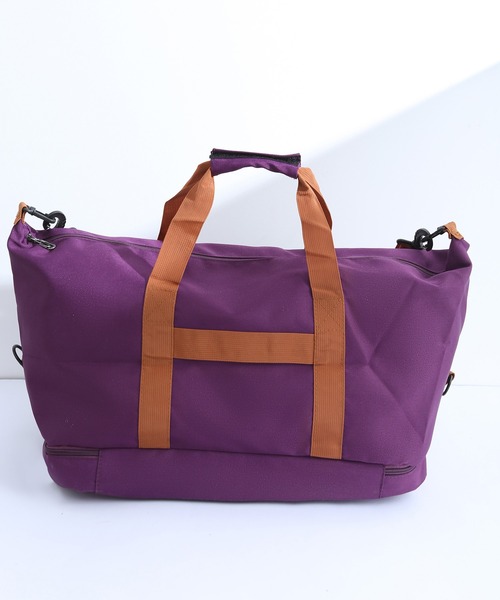 TABI PAL（タビパル）の「【TABI PAL】スポーツバッグ　旅行バッグ（ボストンバッグ・メンズ・パープル/ブラック/ブルー/ベージュ/グレー/カーキ/レッド・FREE）」の12枚目の写真