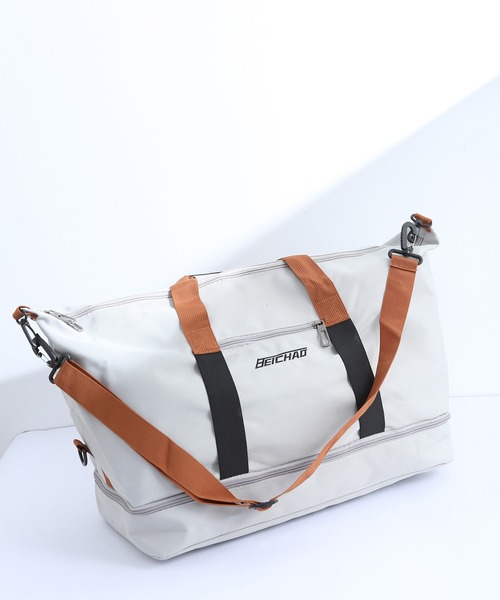 TABI PAL（タビパル）の「【TABI PAL】スポーツバッグ　旅行バッグ（ボストンバッグ・メンズ・パープル/ブラック/ブルー/ベージュ/グレー/カーキ/レッド・FREE）」の19枚目の写真