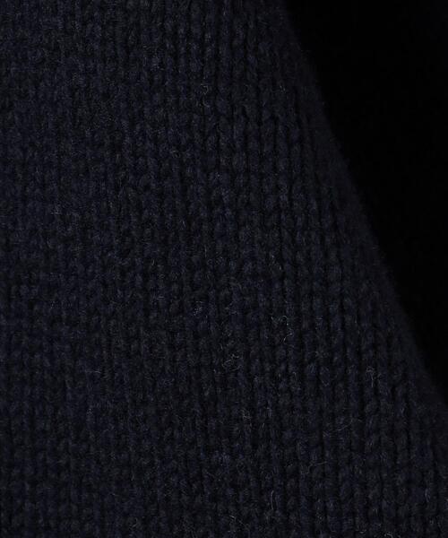 UNITED ARROWS（ユナイテッドアローズ）の「【WEB限定】＜UNITED ARROWS＞ラウンドヘム ハイネック ニット W◆（ニット/セーター・レディース・ライトグレー/ベージュ/ネイビー/ワインレッド・FREE）」の15枚目の写真