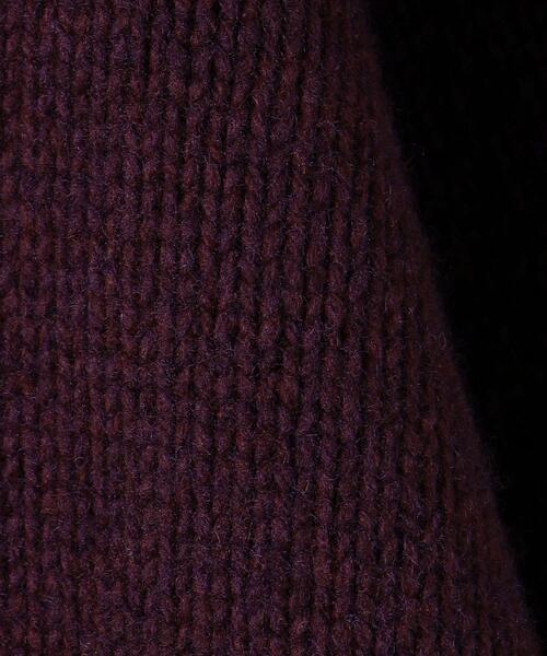 UNITED ARROWS（ユナイテッドアローズ）の「【WEB限定】＜UNITED ARROWS＞ラウンドヘム ハイネック ニット W◆（ニット/セーター・レディース・ライトグレー/ベージュ/ネイビー/ワインレッド・FREE）」の21枚目の写真