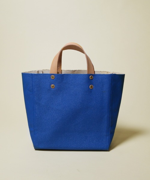 THE SUPERIOR LABOR（シュペリオールレイバー）の「paint canvas bag M（ショルダーバッグ・メンズ・ホワイト/グリーン/ブルー・FREE）」の3枚目の写真