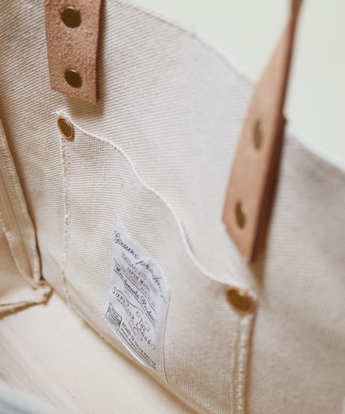 THE SUPERIOR LABOR（シュペリオールレイバー）の「paint canvas bag M（ショルダーバッグ・メンズ・ホワイト/グリーン/ブルー・FREE）」の7枚目の写真