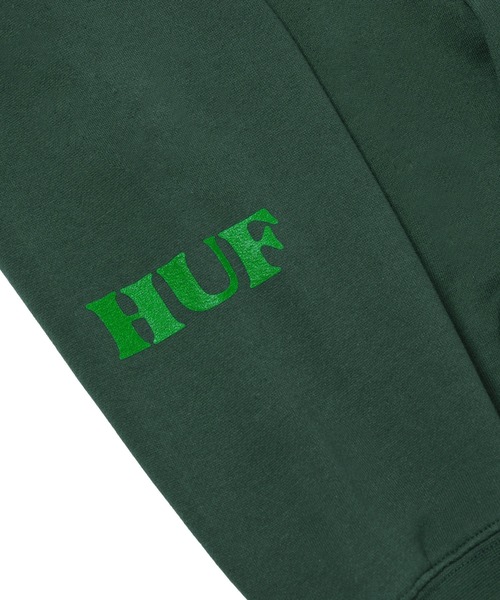 HUF(ハフ)の「PURPLE BUDDY OPPOSITE OF LOW P/O HOODIE / HUF フード パーカー /【PURPLE BUDDY PACK】(パーカー・メンズ・グリーン系その他/ヘザーグレー・XX-LARGE/MEDIUM/LARGE/X-LARGE/SMALL)」の4枚目の写真