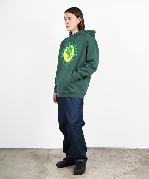 HUF(ハフ)の「PURPLE BUDDY OPPOSITE OF LOW P/O HOODIE / HUF フード パーカー /【PURPLE BUDDY PACK】(パーカー・メンズ・グリーン系その他/ヘザーグレー・XX-LARGE/MEDIUM/LARGE/X-LARGE/SMALL)」の8枚目の写真