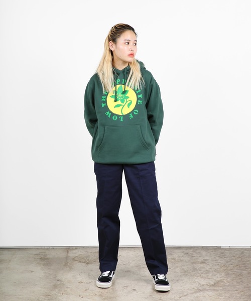 HUF(ハフ)の「PURPLE BUDDY OPPOSITE OF LOW P/O HOODIE / HUF フード パーカー /【PURPLE BUDDY PACK】(パーカー・メンズ・グリーン系その他/ヘザーグレー・XX-LARGE/MEDIUM/LARGE/X-LARGE/SMALL)」の10枚目の写真