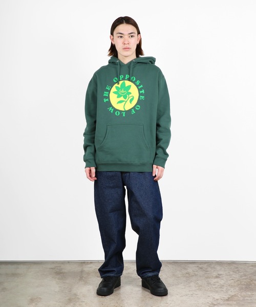 HUF(ハフ)の「PURPLE BUDDY OPPOSITE OF LOW P/O HOODIE / HUF フード パーカー /【PURPLE BUDDY PACK】(パーカー・メンズ・グリーン系その他/ヘザーグレー・XX-LARGE/MEDIUM/LARGE/X-LARGE/SMALL)」の7枚目の写真
