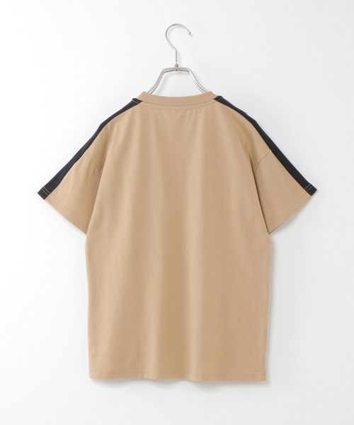 CONVERSE ALL STAR（コンバースオールスター）の「【WEB限定】【キッズ】CONVERSE コンバース ワッペンTシャツ（130~160cm）（Tシャツ/カットソー・キッズ・ブラック/キャメル・130/140/150/160）」の7枚目の写真