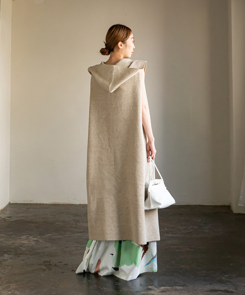 セール】【ADAWAS】ORGANIC HEMP INLAYジレ◇（ベスト）｜ADAWAS