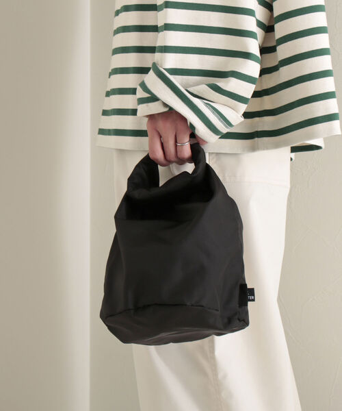 GLOSTER（グロスター）の「【GLOSTER/グロスター】コーデュラリップ ポーチM（ショルダーバッグ・メンズ・ブラック/ライトグレー・FREE）」の17枚目の写真