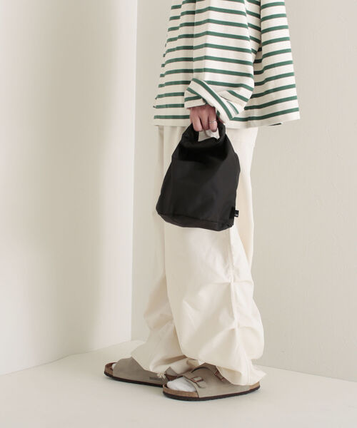 GLOSTER（グロスター）の「【GLOSTER/グロスター】コーデュラリップ ポーチM（ショルダーバッグ・メンズ・ブラック/ライトグレー・FREE）」の14枚目の写真