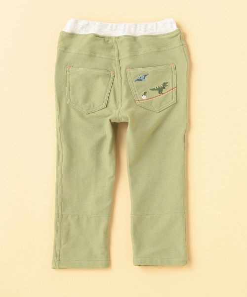 kladskap(クレードスコープ)の「恐竜ロング丈ストレートパンツ(その他パンツ・キッズ・カーキ/ブラック・80cm/90cm/110cm/100cm/120cm/130cm)」の4枚目の写真