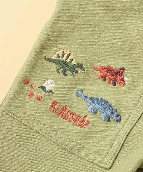 kladskap(クレードスコープ)の「恐竜ロング丈ストレートパンツ(その他パンツ・キッズ・カーキ/ブラック・80cm/90cm/110cm/100cm/120cm/130cm)」の9枚目の写真