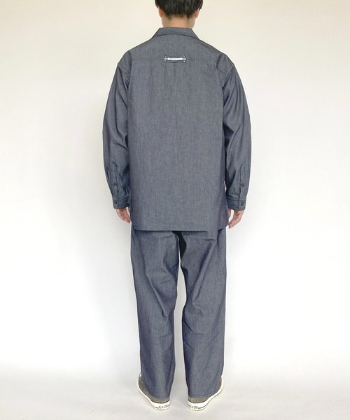 BROOKLYN OVERALL（ブルックリンオーバーオール）の「オーバーデニムシャツ（シャツ/ブラウス・メンズ・インディゴブルー・MEDIUM/LARGE）」の7枚目の写真