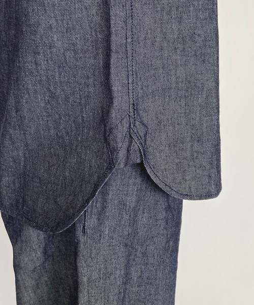 BROOKLYN OVERALL（ブルックリンオーバーオール）の「オーバーデニムシャツ（シャツ/ブラウス・メンズ・インディゴブルー・MEDIUM/LARGE）」の13枚目の写真