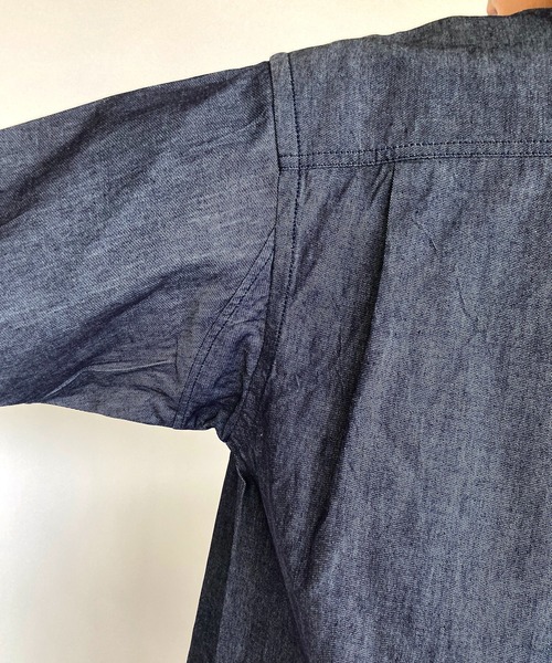 BROOKLYN OVERALL（ブルックリンオーバーオール）の「オーバーデニムシャツ（シャツ/ブラウス・メンズ・インディゴブルー・MEDIUM/LARGE）」の15枚目の写真
