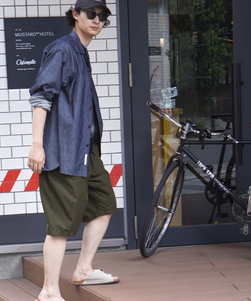 BROOKLYN OVERALL（ブルックリンオーバーオール）の「オーバーデニムシャツ（シャツ/ブラウス・メンズ・インディゴブルー・MEDIUM/LARGE）」の19枚目の写真