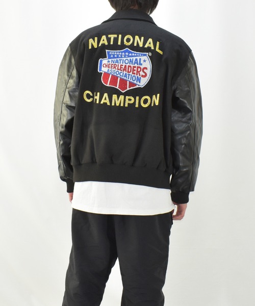 VINTAGE(ヴィンテージ)の「【ヴィンテージ古着】national cheerleaders association NCA スタジャン(スタジャン・メンズ・ブラック・X-LARGE)」の10枚目の写真