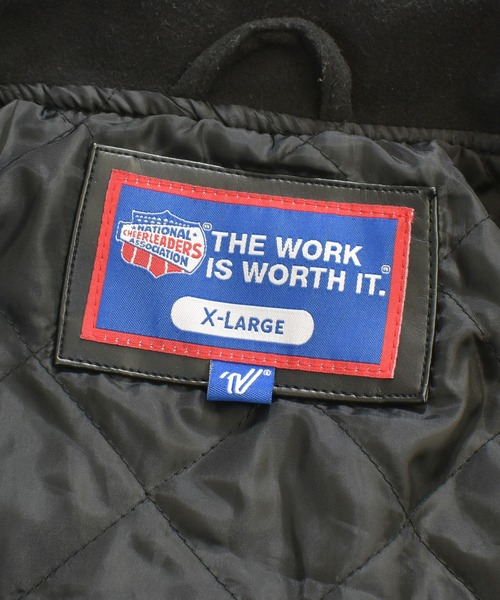 VINTAGE(ヴィンテージ)の「【ヴィンテージ古着】national cheerleaders association NCA スタジャン(スタジャン・メンズ・ブラック・X-LARGE)」の6枚目の写真