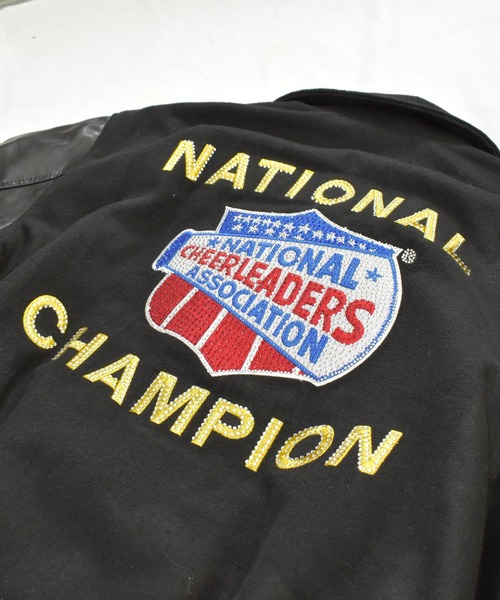 VINTAGE(ヴィンテージ)の「【ヴィンテージ古着】national cheerleaders association NCA スタジャン(スタジャン・メンズ・ブラック・X-LARGE)」の7枚目の写真