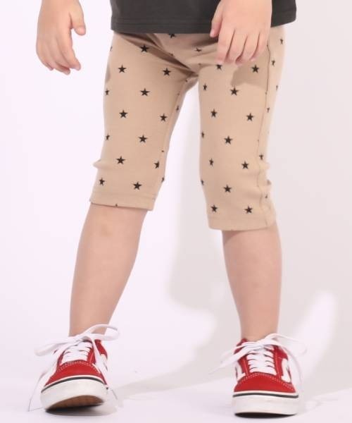 BABYDOLL（ベビードール）の「通販限定カラーあり ウルトラストレッチ6分丈ハーフパンツ [無地] 6311K キッズ 男の子 女の子（その他パンツ・キッズ・ロイヤルブルー/ホワイト×ブラック/ストーン/イエロー/ライトグリーン/ブルー系その他2/ブラウン系その他/ベビーピンク/バイオレット/ブルー/コーラルピンク/ブラック系2/ブラック系その他/パープル/ホワイト系1/グリーン/グレー/ライトピンク/ネイビー/ブラック×ホワイト/イエロー系1・140cm/130cm/100cm/110cm/120cm/150cm/90cm/80ｃｍ）」の9枚目の写真