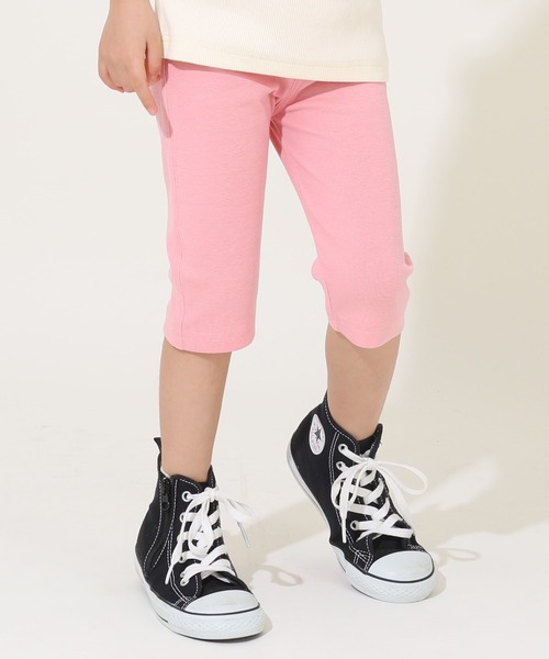 BABYDOLL（ベビードール）の「通販限定カラーあり ウルトラストレッチ6分丈ハーフパンツ [無地] 6311K キッズ 男の子 女の子（その他パンツ・キッズ・ロイヤルブルー/ホワイト×ブラック/ストーン/イエロー/ライトグリーン/ブルー系その他2/ブラウン系その他/ベビーピンク/バイオレット/ブルー/コーラルピンク/ブラック系2/ブラック系その他/パープル/ホワイト系1/グリーン/グレー/ライトピンク/ネイビー/ブラック×ホワイト/イエロー系1・140cm/130cm/100cm/110cm/120cm/150cm/90cm/80ｃｍ）」の20枚目の写真