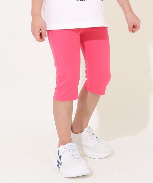 BABYDOLL（ベビードール）の「通販限定カラーあり ウルトラストレッチ6分丈ハーフパンツ [無地] 6311K キッズ 男の子 女の子（その他パンツ・キッズ・ロイヤルブルー/ホワイト×ブラック/ストーン/イエロー/ライトグリーン/ブルー系その他2/ブラウン系その他/ベビーピンク/バイオレット/ブルー/コーラルピンク/ブラック系2/ブラック系その他/パープル/ホワイト系1/グリーン/グレー/ライトピンク/ネイビー/ブラック×ホワイト/イエロー系1・140cm/130cm/100cm/110cm/120cm/150cm/90cm/80ｃｍ）」の21枚目の写真