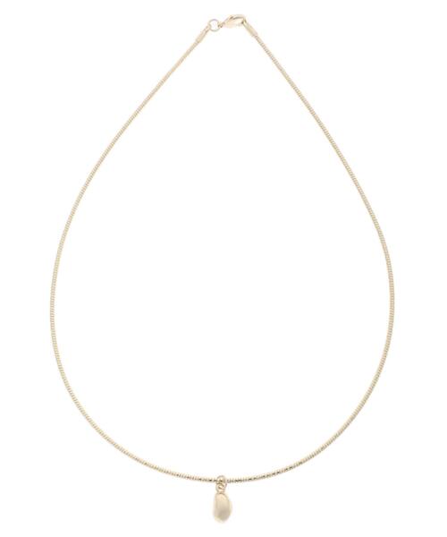 Green　Parks（グリーンパークス）の「雫メタルチョーカー（ネックレス・レディース・シルバー/ゴールド・FREE）」の4枚目の写真